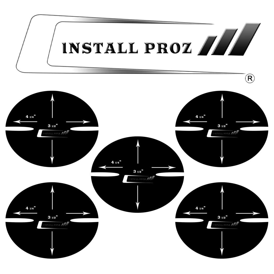 Install Proz Paint Protection Film-Universal 5 Piece Door Cup Protection Kit