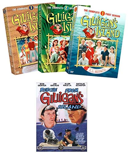 Ultimate Gilligan's Island DVD Collection: Gilligan's Island - The Complete Series (Season 1, 2, & 3) / Rescue From Gilligan's Island (Movie) Ultimate Gilligan's Island DVD Collection: Gilligan's Island - The Complete Series (Season 1, 2, & 3) / Rescue From Gilligan's Island (Movie)