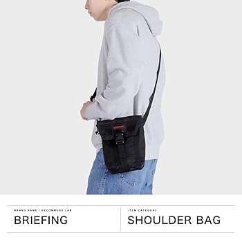 美品　ブリーフィング ショルダーバッグ JET TALL MW GENII BRIEFING/ブリーフィング JET TALL MW GENII ショルダーバッグ