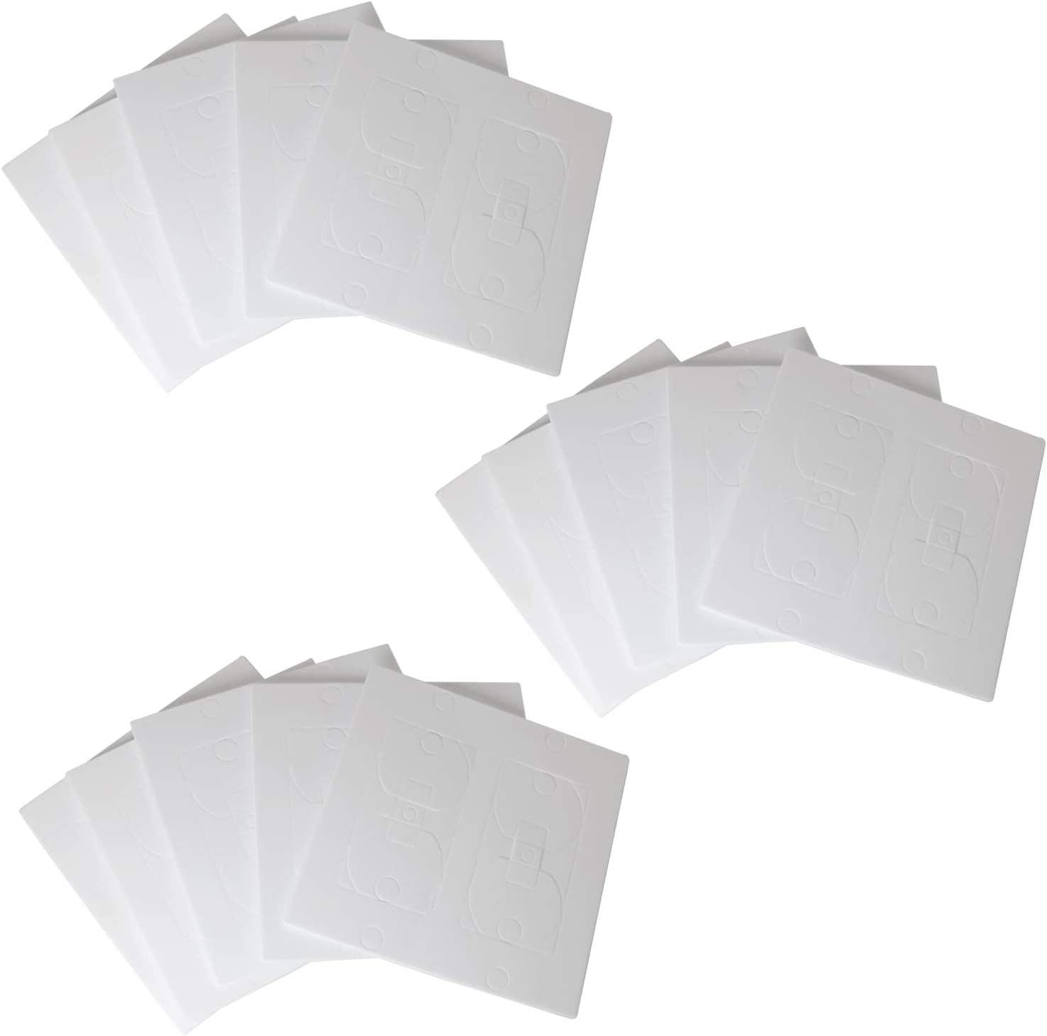 YHXiXi 15PCS Double Piece Wall Plate Insulation Gasket Replacement