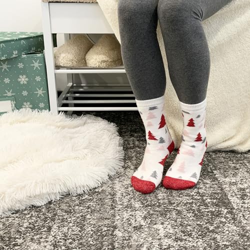Image of Cuddl Duds Ladies Super Soft Warm Comfortable Multipack Gift Lounge Socks