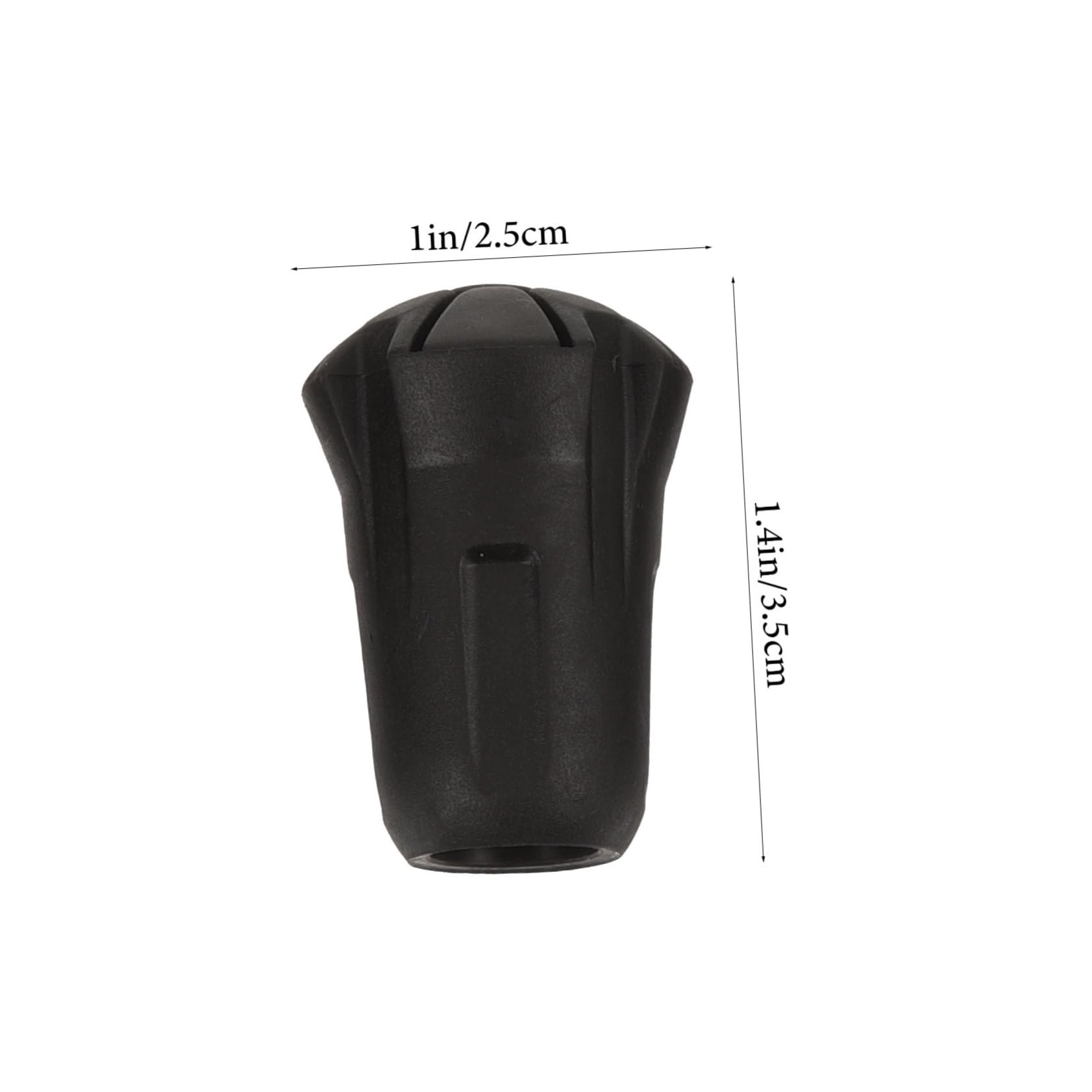 GOOHOCHY 5Pcs Trekking Pole Tip Protectors Durable Skid Crutch Foot Pads for Enhanced Stability and Safety Any Surface Easy Installation Walking Stick Tips