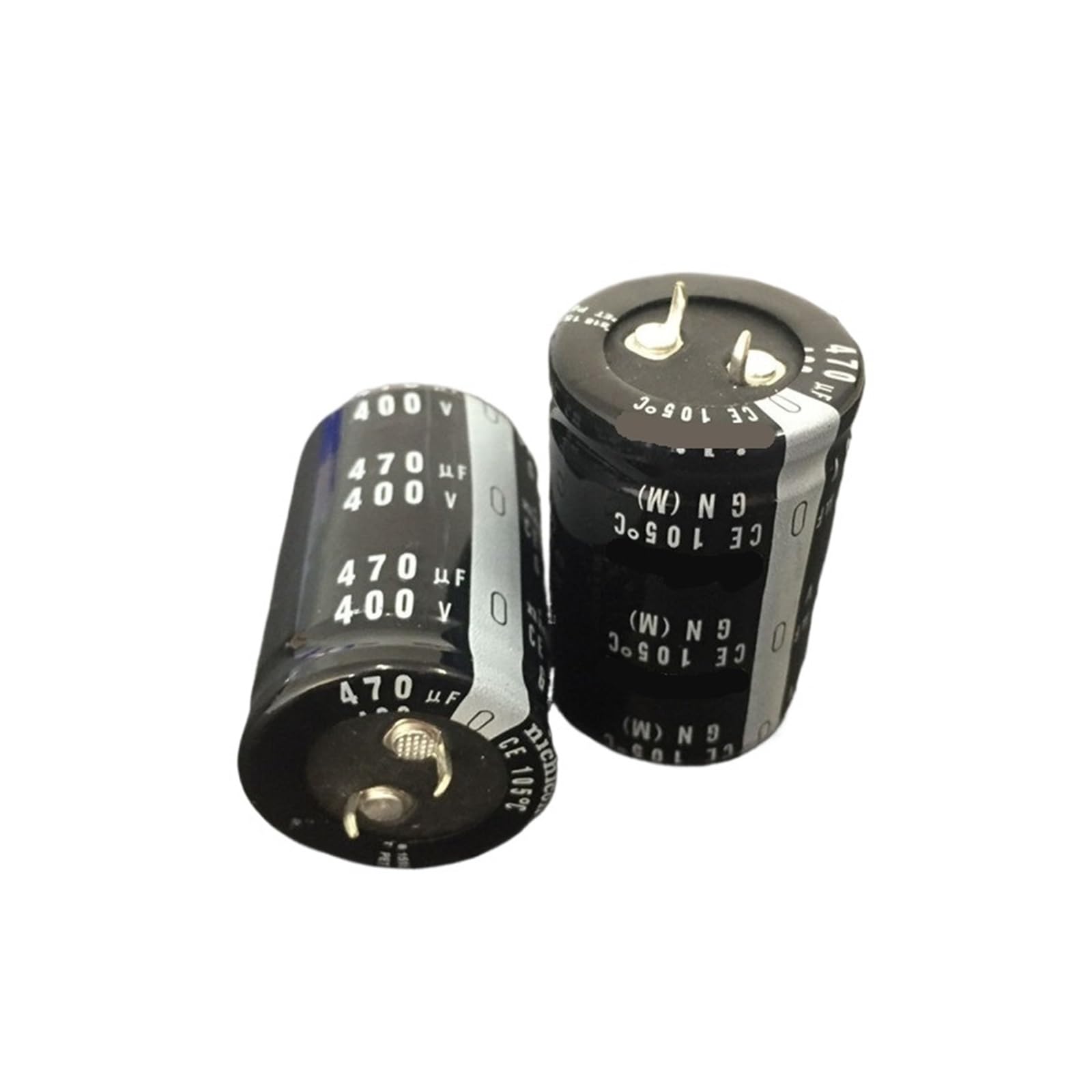ICXLPMC 10pcs 470uF 400V GN Series 30x45mm 400V470uF Snap-in PSU Aluminum Electrolytic Capacitor