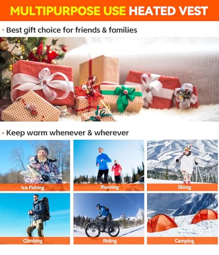 DOACE Smart Heated Vest for Men and Women (Battery Not Included)