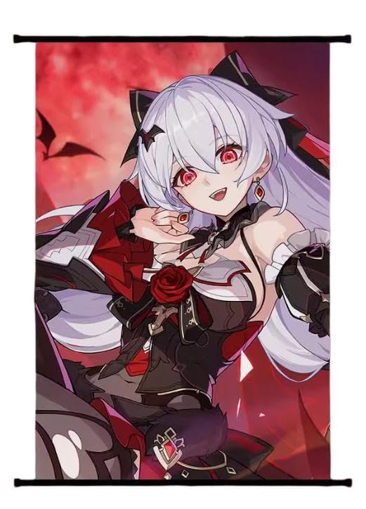 Amazon.co.jp: 崩壊3rd タペストリー 月下の誓い・真紅の愛 月下の抱擁 