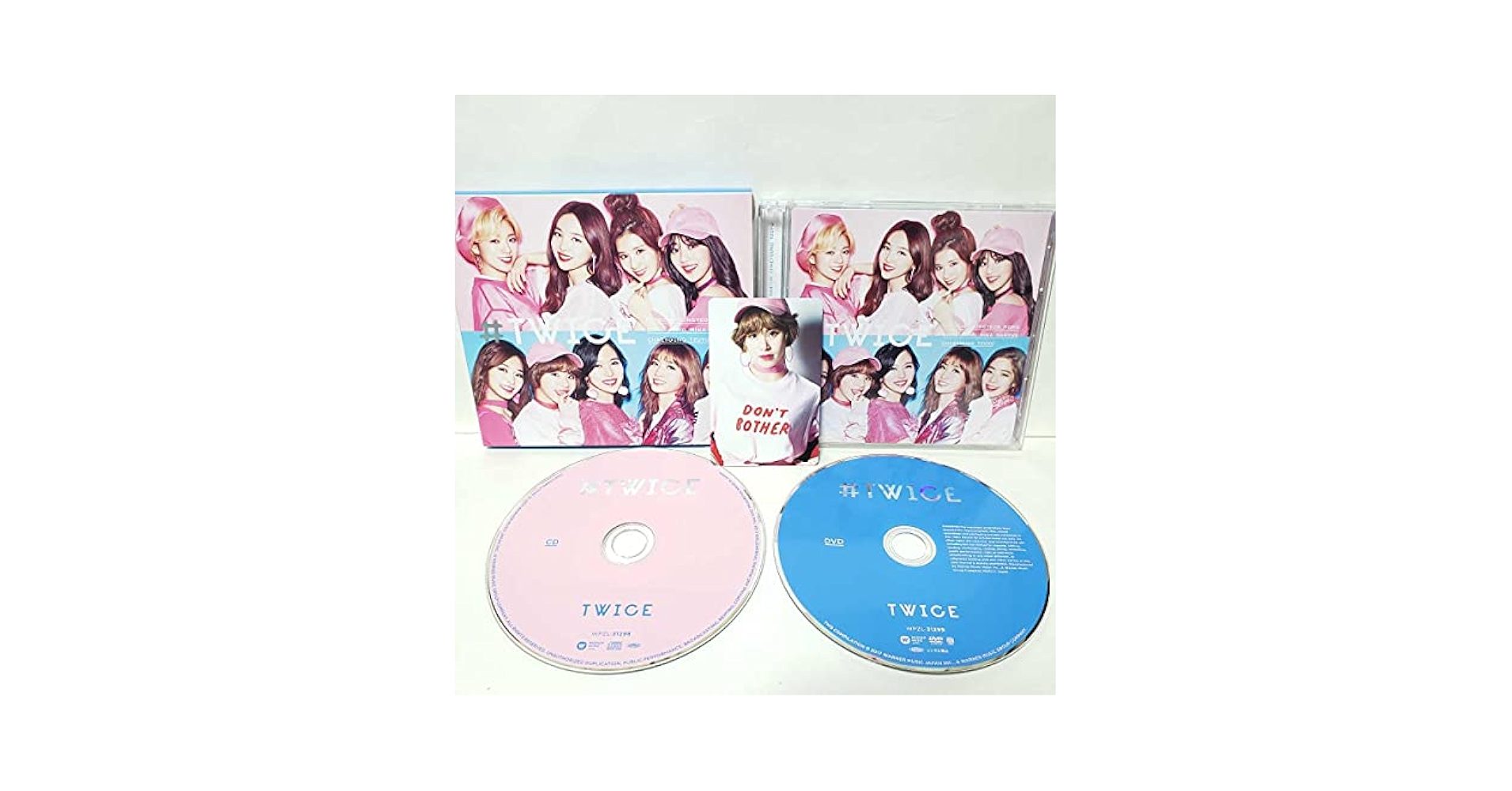 TWICE CD DVDセット プロフのトレカ付 TWICE CD+DVDセット【トレカ付】 TWICE - メルカリ