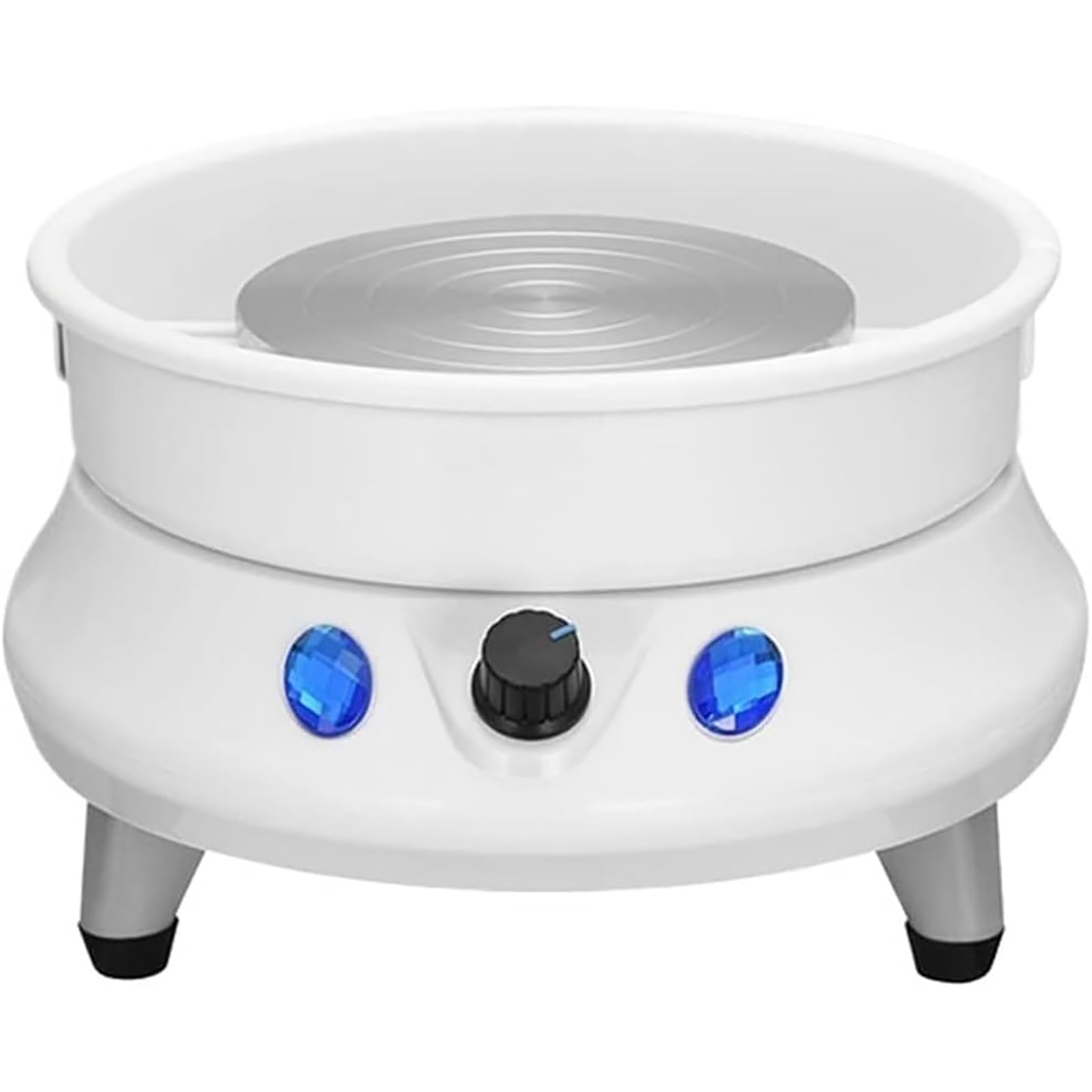 Elektryczna maszyna ceramiczna, regulacja 0-200 obr./min, sterowanie pedałem nożnym, do przodu/do tyłu, dla początkujących, DIY, sztuka gliniana