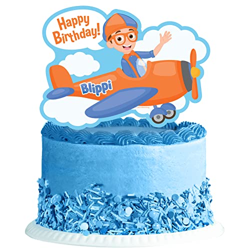 Treasures Gifted Blippi Vehicle Cake Topper - Blippi Cake Decorations - Blippi Dessert Topper - Blippi Cake Picks - Blippi Birthday Party Supplies #TOP22