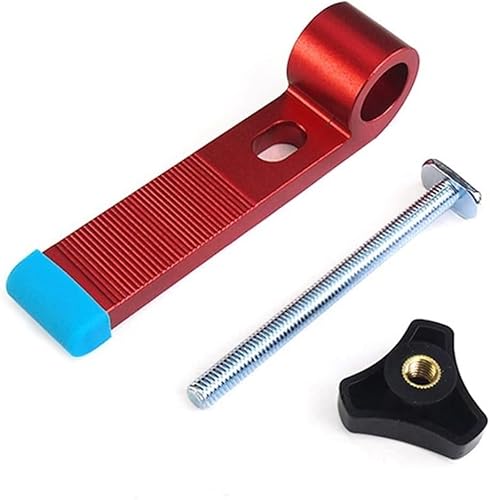 Abrazaderas, Abrazaderas de barra, Abrazadera horizontal, Abrazaderas de banco, Abrazaderas T Track Aleación de aluminio Abrazadera de madera Rail Slide Slot Stopper M8 Limitador de posicionamiento de