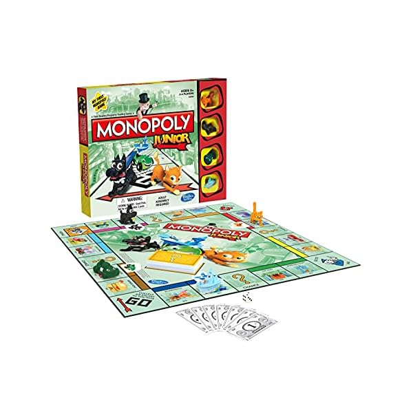 Monopoly Junior : Un premier pas dans l'univers du Monopoly pour les enfants 510UUvPXWGS. SS600