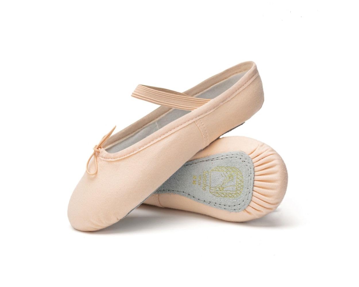 Sansha Unisex-Baby 14C Star Pink C Medium Sizes Children Ballet Flat, C M BR Toddler (9.5 US)