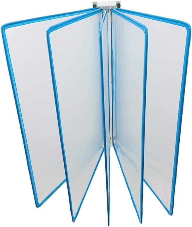 Expositor de catálogos de Pared, archivador magnético para referencias, Organizador Duradero de PVC y Metal para el hogar, la Oficina o el Comercio minorista.
