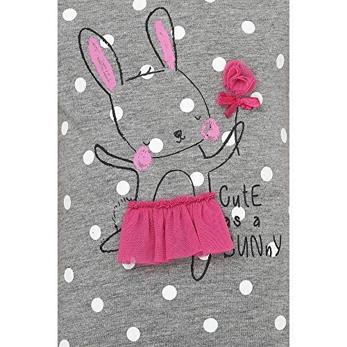 Image of Karrot by Shoppers Stop Girls Round Neck Printed Lace Top 206405471-P