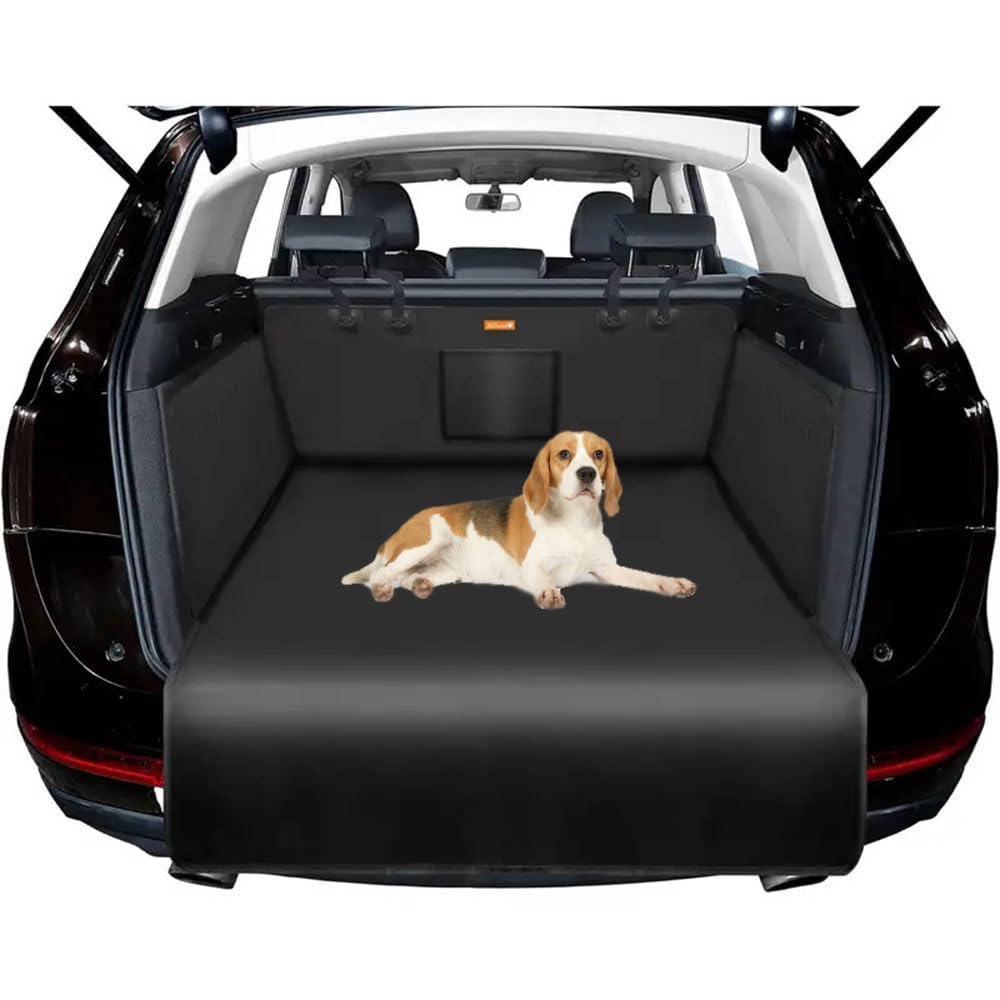 Car Boot Protector for Dogs, For BMW X3 G01 | X4 G02 2019-2025 | iX3 2021-2025 Car Boot Liner Cover with Bumper and Side Protection, Waterproof Nonslip