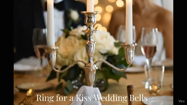 Amazon.com: Bevin Bells Ring for a Kiss Wedding Bell | Loud