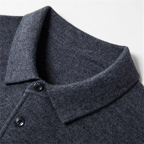 Men Wool Fashion Sweater Winter Vintage Simple Knitted Pullover4