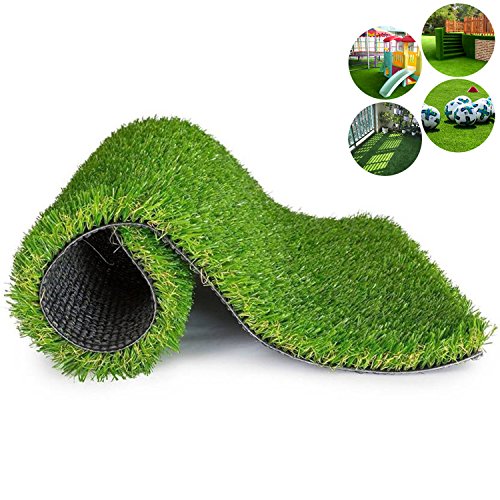 FB FunkyBuys® 37mm Pile Height Artificial Grass | 2M wide 1M Lengths | Cheap Natural & Realistic Looking Astro Garden Lawn | High Density Fake Turf