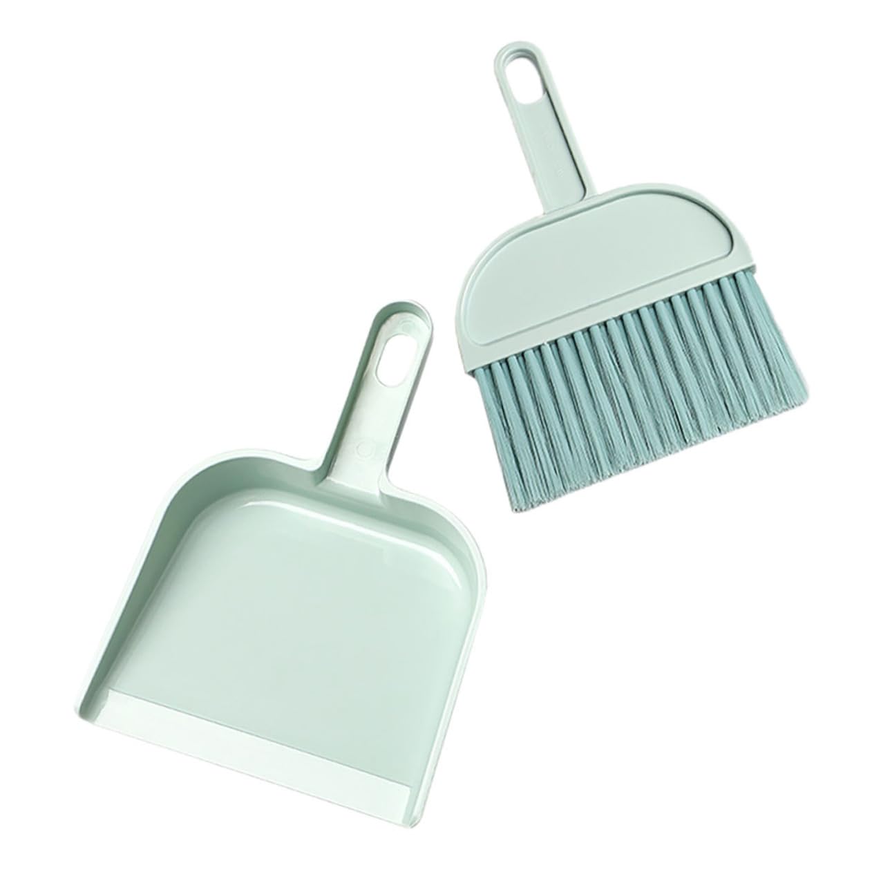 BCOATH Small Broom Dustpan Set Desk Broom and Dustpan Cartoon Cleaning Set Table Easy to Use