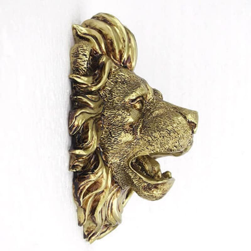 ライオン彫刻の噴水置物 Amazon.co.jp: ライオンヘッド壁掛け 噴水噴霧器ノズル