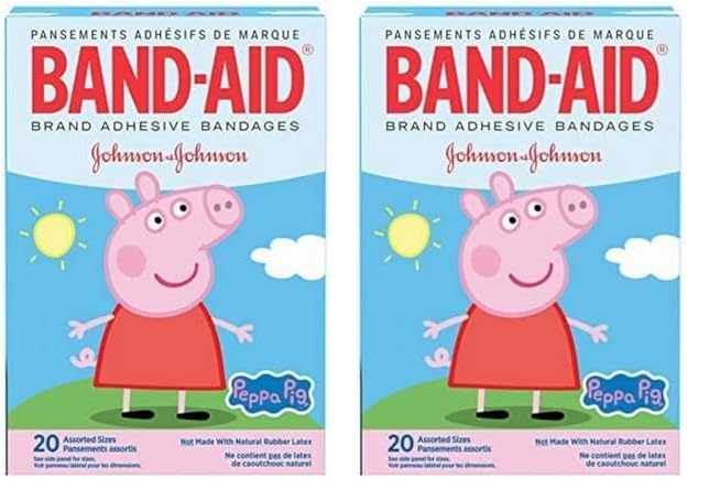 Band-Aid Peppa Pig 20CT (Pack of 2)