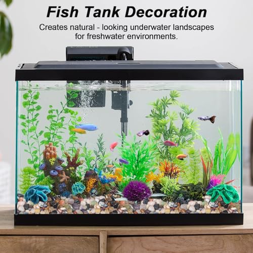 Image of Smoothed River Rocks, Decorative Landscaping Pebbles for Aquarium Fish Tank