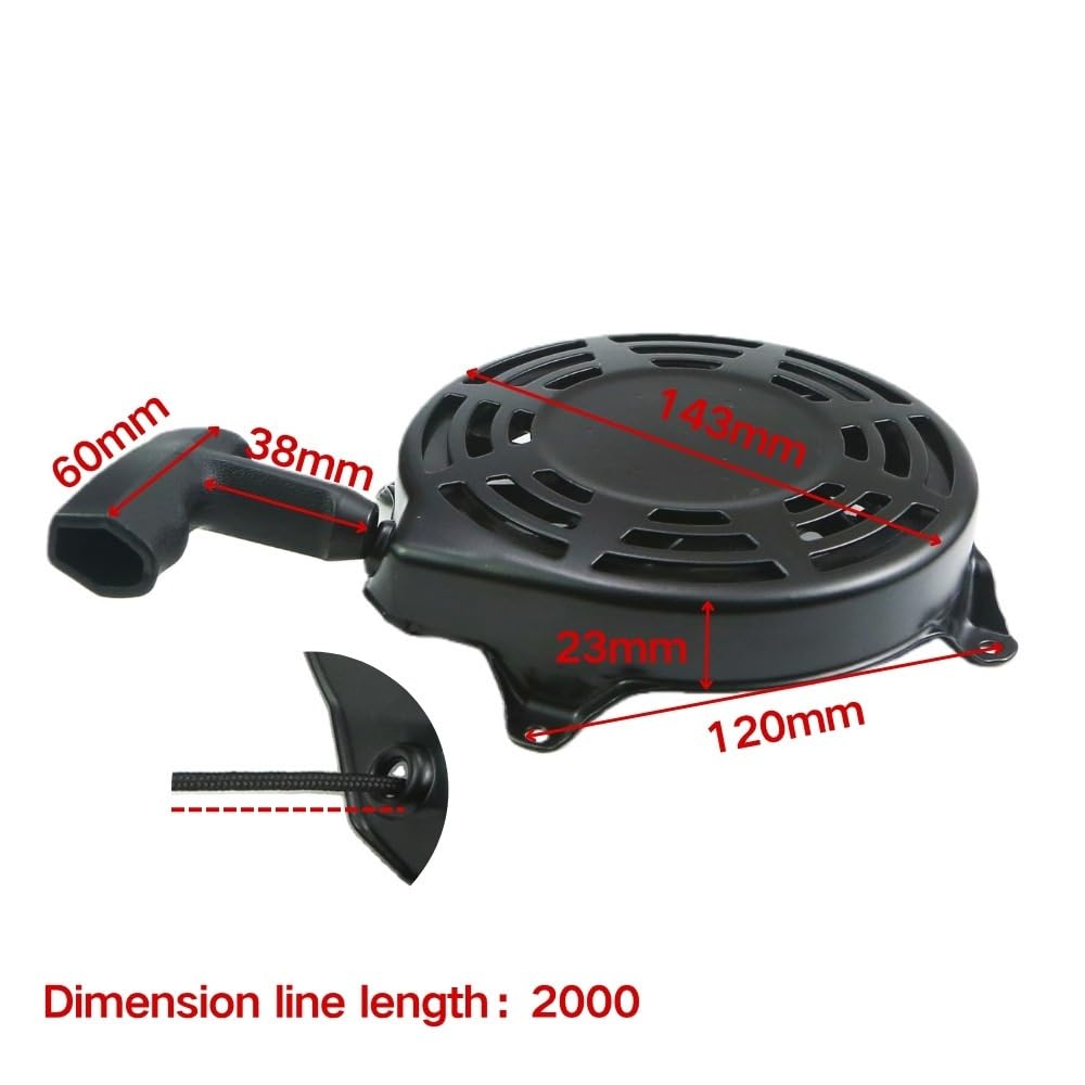 For cortacésped BS1150-arrancador de Retroceso reemplaza a 497680, 099772, 099777-Universal Garden Parts