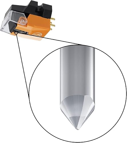 Miniatura 4 de Audio-Technica VM530ENH Kit combinado de carcasacartucho para tocadiscos, naranja (VM530ENH)