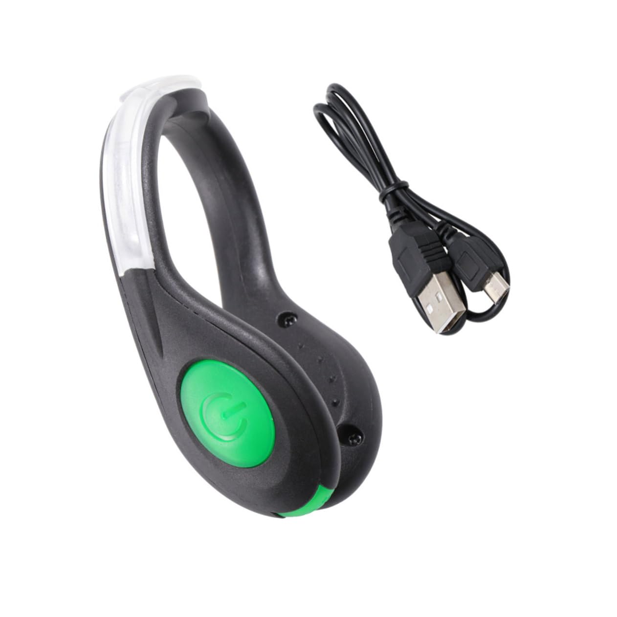 BRIGHTFUFU Bright Safety Light Rechargable Clip-on Running Lights for Bikes Night Outdoor Sports Safe Device