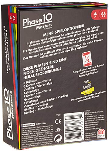 Mattel Jeux Fpw34 Phase 10 Masters Jeu De Cartes - vue 3