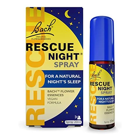 Rescue Night Spray for Natural Sleep Cover