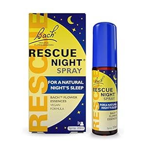 Bach Rescue Nachtspray alcohol-vrij voor natuurlijke slaap 20 ml