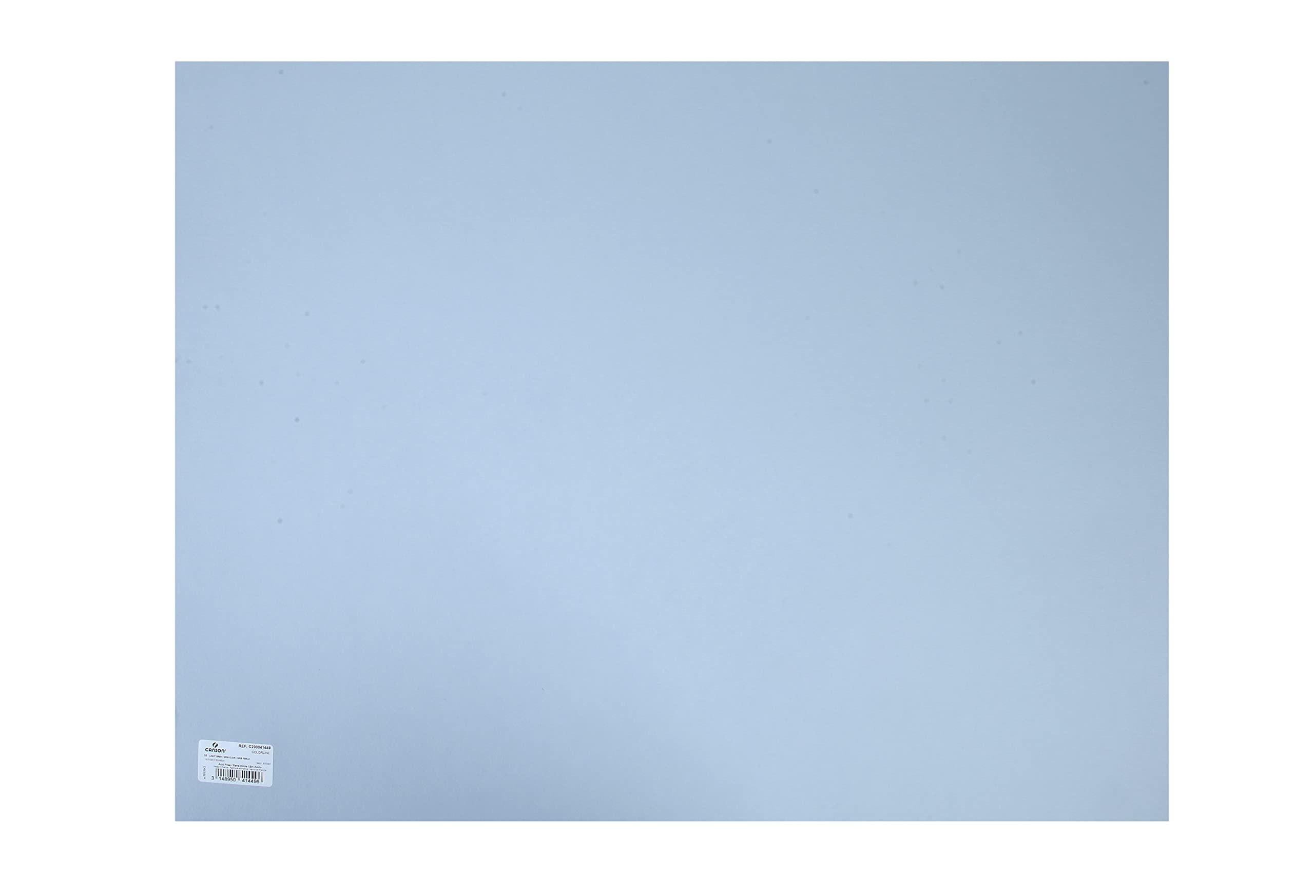 Canson Colorline 300 GSM Grainy 50 x 65 cm Coloured Drawing Paper Sheets(Light Grey, 10 Sheets)