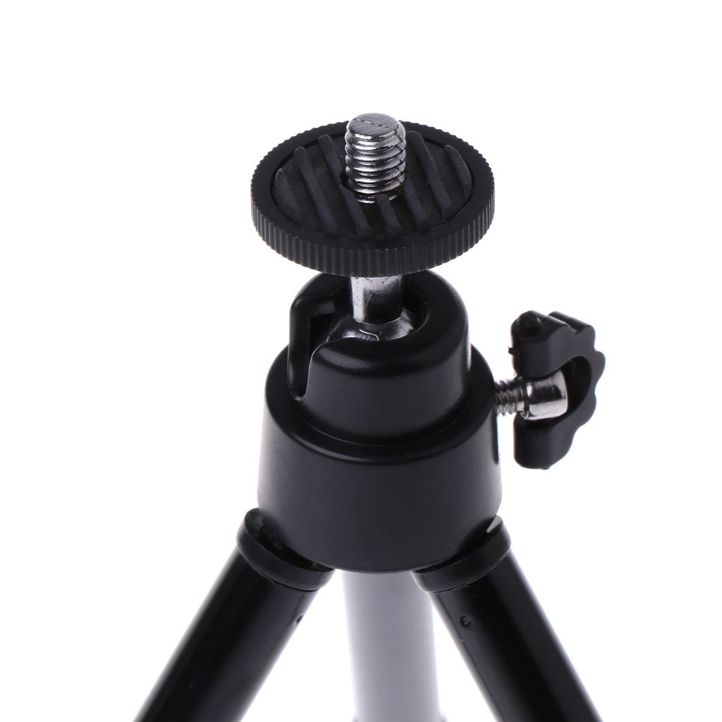 Hisocute Portable Tripod Holder Stand for Camera Camcorder New Video Stabilizers, Black