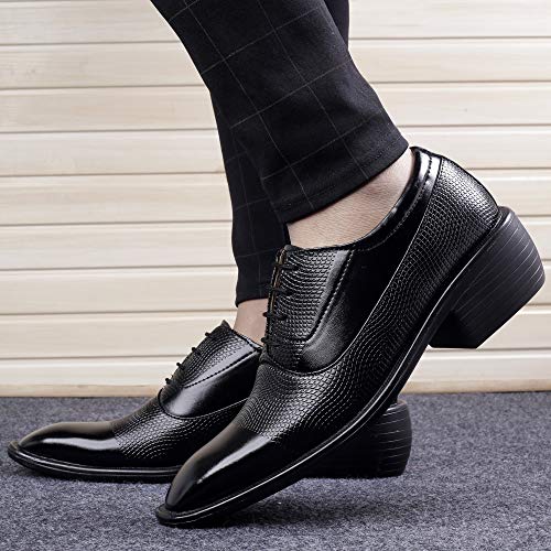 Image of Mens Height Increasing Formal Black, Brown Shoes for Men, Experience a Heightened Confidence Formal Shoes