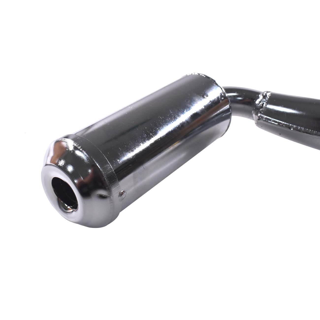 Amazon.com: Supermotorparts Chrome Banana Muffler Exhaust Pipe