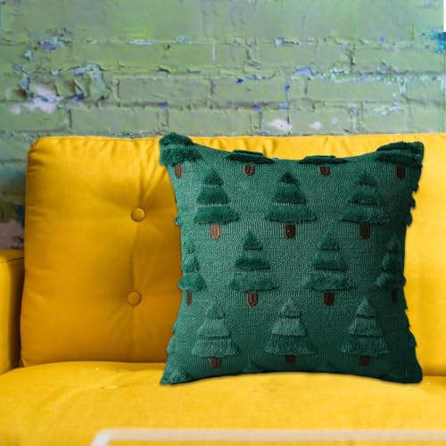 Housse de coussin de Noël lavable pour sublimer un canapé usé