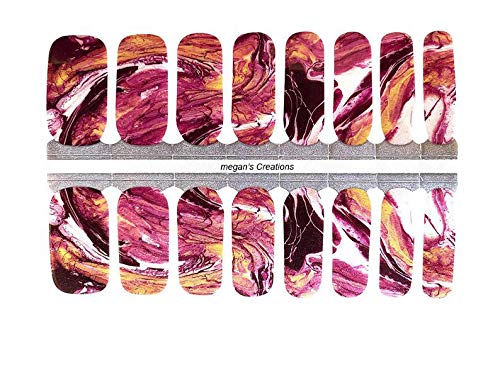 Marble Nail Polish Wraps - Nail Polish Strips