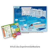 KOSMOS 643522 Kristalle züchten. Lass faszinierende Kristalle wachsen. Komplett-Set, nachtleuchtende, glitzernde Kristalle, Blitzkristalle, Druse, Schatztruhe, Deko, Experimentierkasten – Ansicht 4