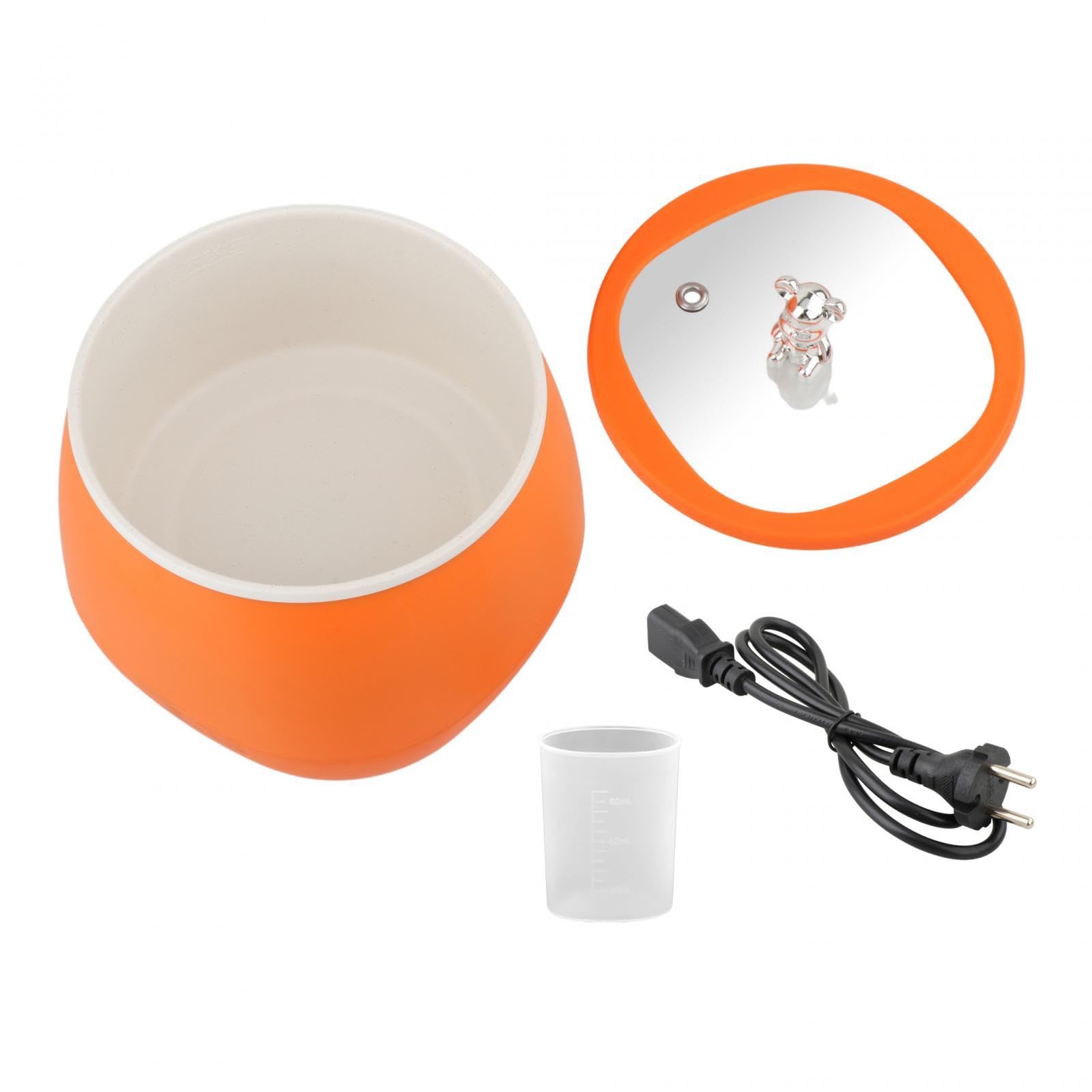 ECOMISTIQ Rice Maker Hot Pot Small for Single Person in Dormitory Long Distance Travel Orange-image-45