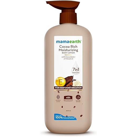 Mamaearth Cocoa Rich Body Lotion 48H Moisture 400ml
