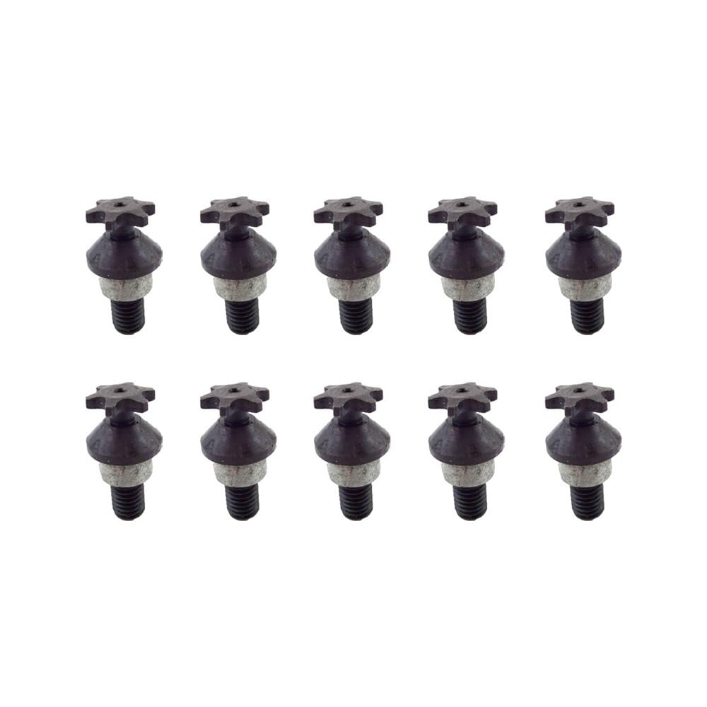 Passend for 2-Takt 47 49cc Minimoto Mini ATV Pocket Bike Vorderes Kettenrad Ritzel T8F 6T des Kupplungstrommelgetriebes(10 PCS)