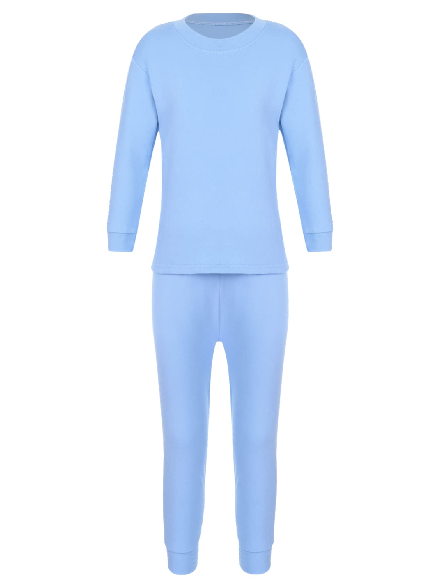 MSemis Kinder Thermo Unterhemd Langarm - Samt Sweatshirt Für Mädchen