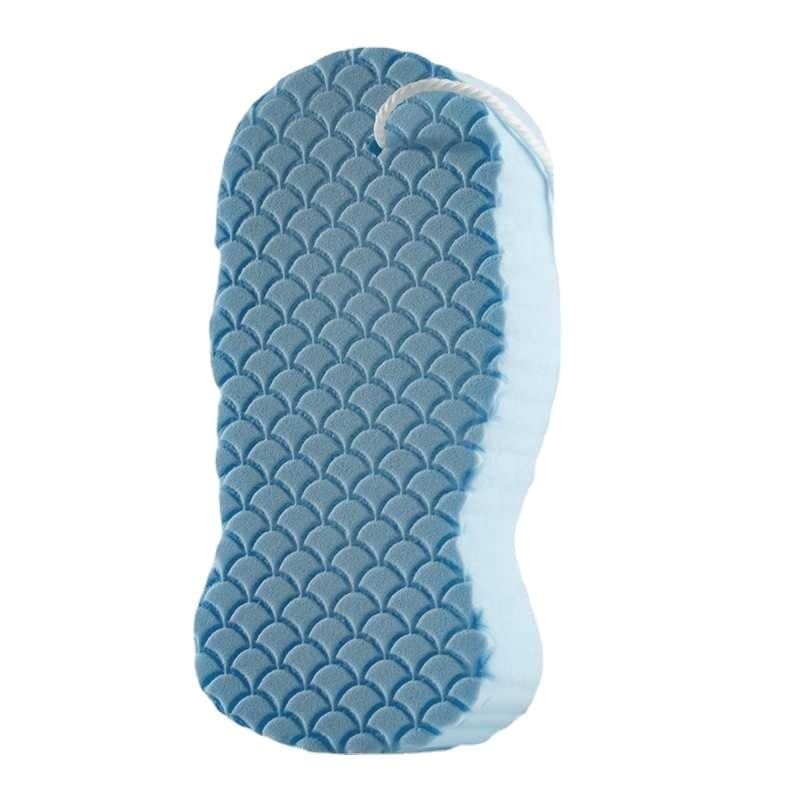 magic bath sponge dead skin remover | deep exfoliating bath sponge for men & women | soft body scrubber removes dead skin, dirt & tan | reusable shower scrub sponge for smooth skin