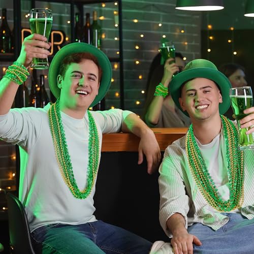 12pcsstpatricksdaynecklacegoldgreenbeadsshamrocksnecklaceplasticshamrocksbeadnecklacesetirishbeerdecorationssuppliesforstpatricksdayaccessoriesdecorationsfavorsbulk Urban Country Home Decor 12 pcs st patricks day necklace gold green beads shamrocks necklace plastic shamrocks bead necklace set irish beer decorations supplies for stpatricks day accessories decorations favors bulk urban country home decor