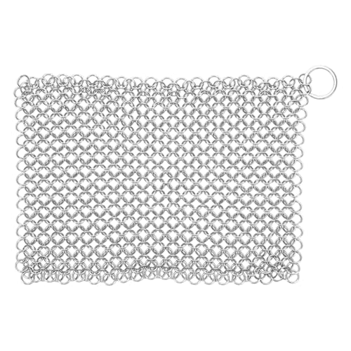 amleso ���S�N���[�i�[ �u���V �X�e�����X�X�`�[�� �`�F�[�����C���X�N���o�[ �t���L�V�u���l�b�g �ȗ� �􂢂₷�� �H���t���C�p���|���ɓK�p, 8x6 inch