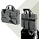 DOMISO 17-17.3 Zoll Laptoptasche Wasserdichte Notebookhülle Business Aktentasche Tragbare Computer Tragetasche mit Schulterriemen für HP ProBook/Lenovo IdeaPad/Dell/MSI GE76 Raider,Dunkles Grau