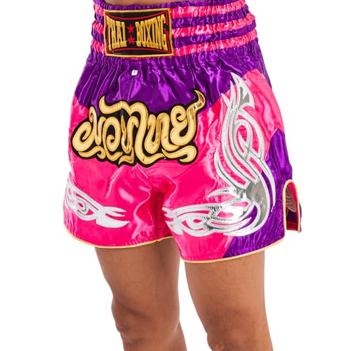 Muay Nation Muay Thai Shorts For Men Women Slim Cut Mma Boxing Shorts Training Kickboxing Workout Clothing Martial Arts Trunks thumb #1