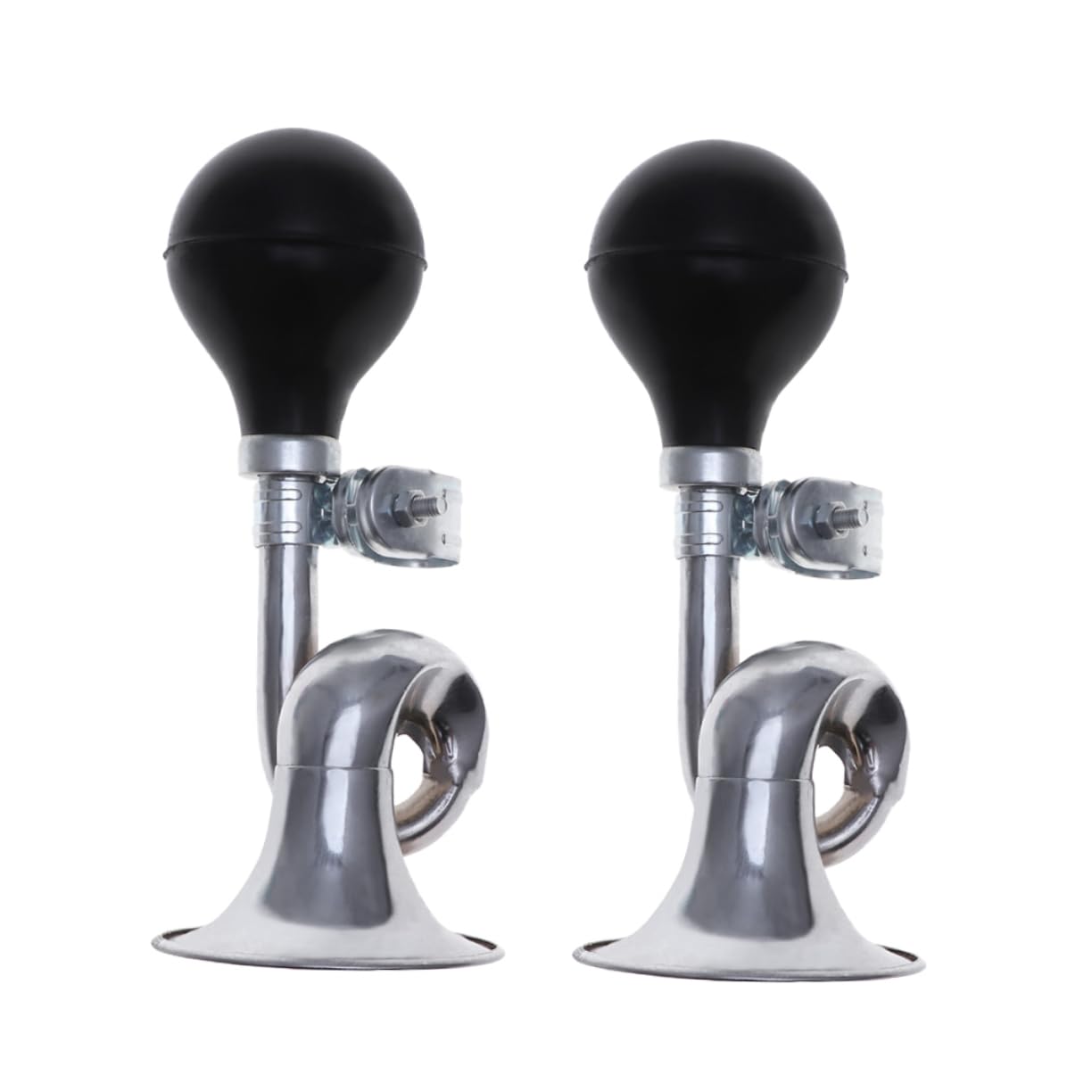 Toddmomy 2pcs Loud Rubber Horns for Bicycles Snail Shaped Air Horns for Handlebars Easy Install Bike Accessories for Safety and Versatility