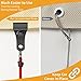 Hlogree 2PCS Car Cover Gust Straps Wind Protector,Bungee Cords Hook Clips Kit Hold Tarp Tie Down from Blowing Off in High Winds-Universal Fit for Most Cars,Sedans,SUVs,Trucks,Vans and More-Red