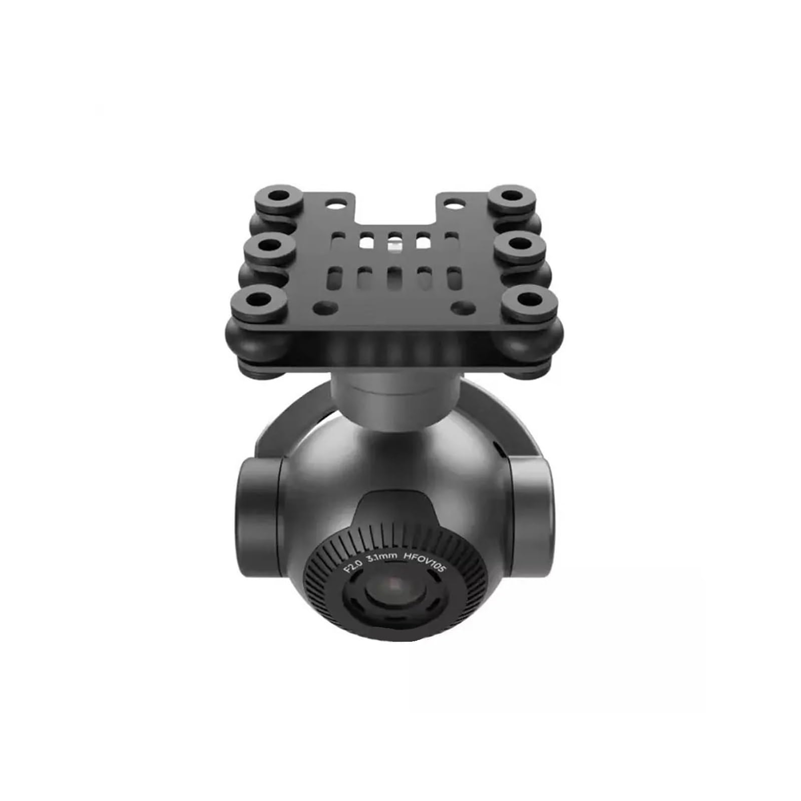 Cámara gimbal de 3 ejes, estabilizador zoom 4K 30x, C11 | Modelo compatible C11, 106g, 61.6x63.8x84.2mm, resolución de video 4K